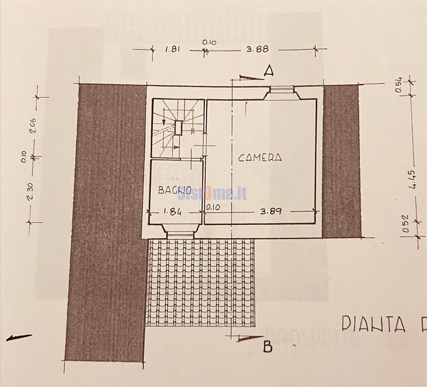 planimetria piano secondo