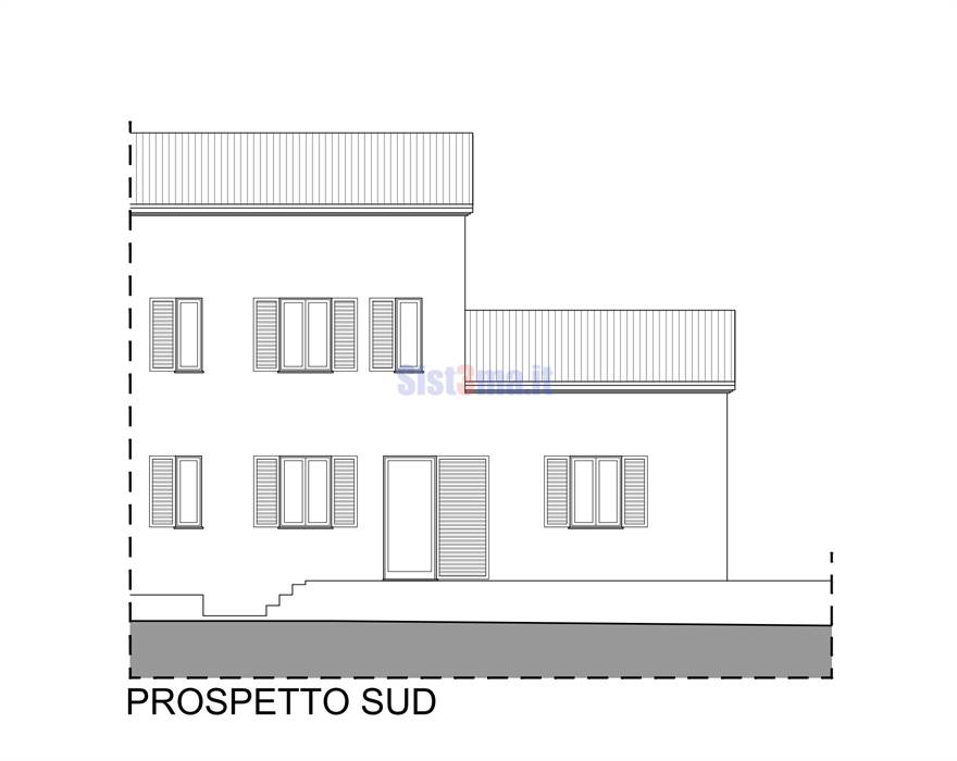 Prospetto sud