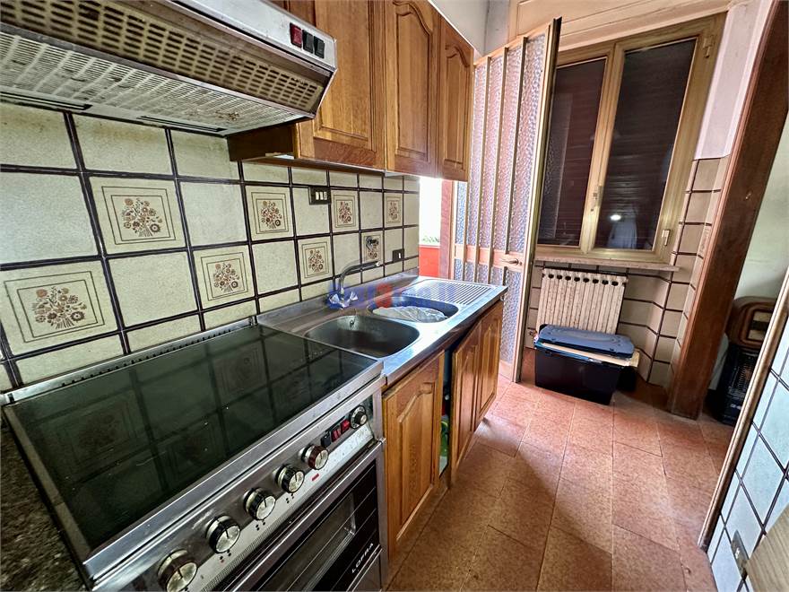 Cucina con balcone
