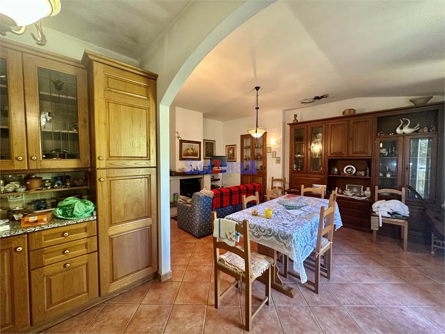Cucina abitabile e soggiorno