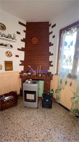 Caminetto in cucina
